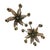 Pair of Monumental Hollywood Regency Pineapple Five-Light Candelabra Table Lamps For Sale In Tampa - Image 6 of 6