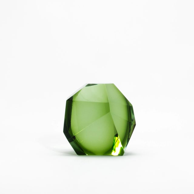 2020s Hand-Blown Murano Diamond Sculpture For Sale - Image 5 of 8