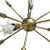 Mid-Century Modern Mid-Century Brass Sputnik Chandelier With Starburst Bulbs For Sale - Image 3 of 8