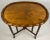 An antique hand carved folding teak wood table, 19th Century Chinese Tea Table that is stunning. Finest quality with...