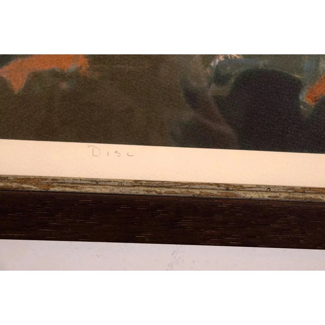 John Maxon Discovery Signed Contemporary Lithograph on Paper 27/200 Framed 1994 For Sale - Image 11 of 11