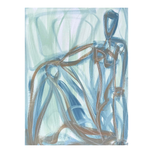 Margo Figure Study Abstract Contemporary Painting