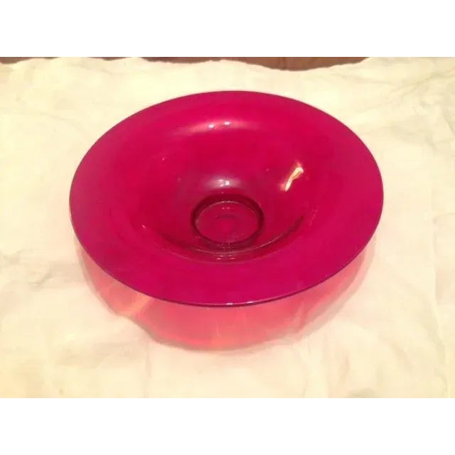 This is a Janice Bowl from the Morgantown Elegant Glass Collection. Circa 1940s. Excellent condition.