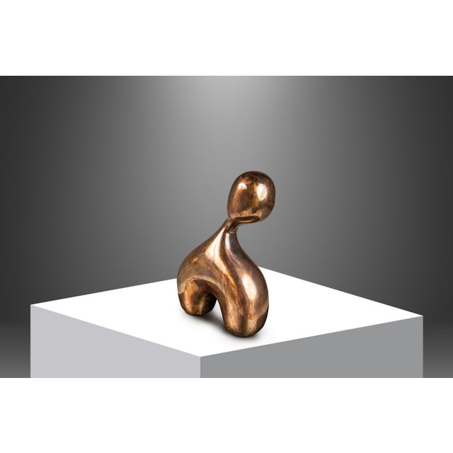 Introducing a limited edition, foundry-poured Abstract Modern figurative sculpture in bronze. Taking inspiration from the...