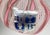 Pink Venetian Murano Art Glass Zanfirico Latticino Aventurine Collection For Sale - Image 8 of 10