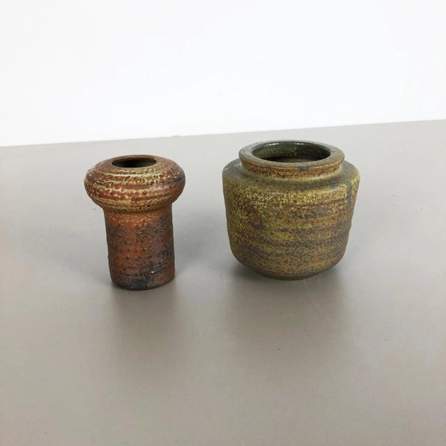 Ceramic and Earthenware Vases by Piet Knepper for Mobach, 1960s, Set of 2 For Sale - Image 13 of 13
