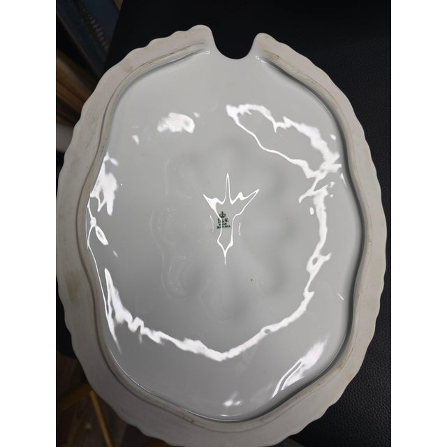 Antique Heinrich and Co. Selb, Bavaria Ranson Porcelain Covered Tureens - Set of 3 For Sale - Image 11 of 16