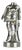 Miguel Berrocal, Mini-Caryatid, Edition of 9500, Bronze For Sale