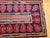 Vintage American Hand Hooked Rug, Handwoven Floret Pattern, Folk Art Tapestry, 1x2 For Sale In Chicago - Image 6 of 9