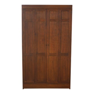 Stickley Mission Cherry Tv Entertainment Unit Armoire For Sale