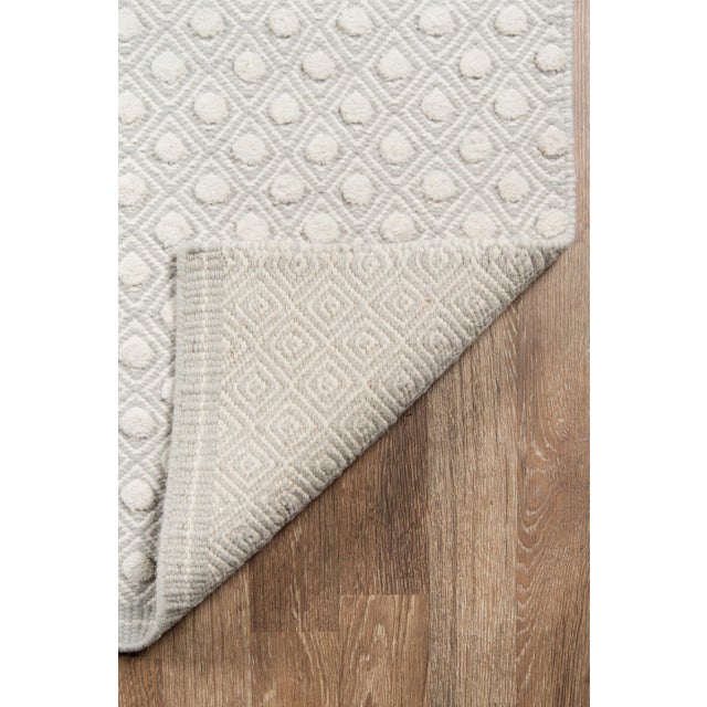 2020s Erin Gates by Momeni Langdon Windsor Grey Hand Woven Wool Area Rug 2' X 3' For Sale - Image 5 of 6