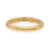 John Hardy Bamboo Collection 18k Yellow Gold Pavé Diamond Band Ring Size 7 For Sale - Image 4 of 8