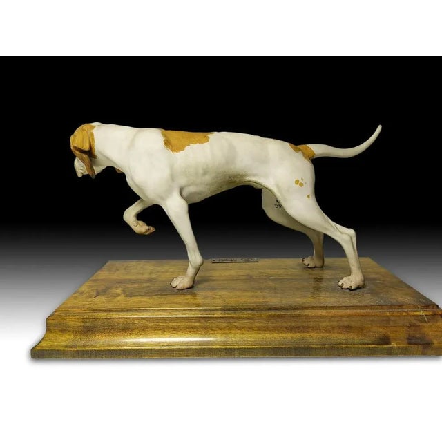 Porcelain Pointer, Early 20th Century For Sale - Image 9 of 13
