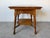 Antique French Farmhouse Turned Oak Wood Accent Table With Lower Shelf/ Sold For Sale - Image 12 of 12
