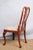 Vintage Painted Queen Anne Style Side Chair For Sale - Image 4 of 6