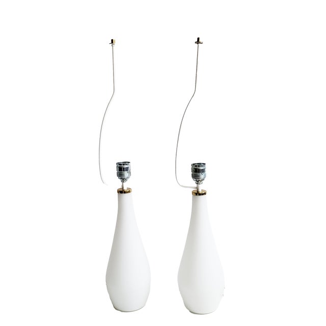 Mid-Century Austrian Table Lamps by Rupert Nikoll, 1950s, Set of 2 For Sale