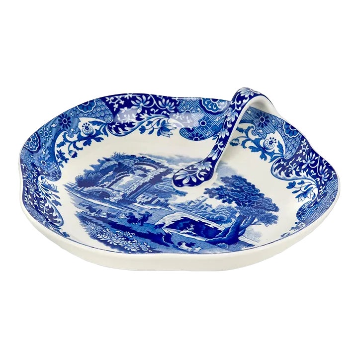Céramique Anglaise Bleu Et Blanc Spode Spode Blue Italian Handled Tray By Spode Dès 75,23 Spode Motif Campagne Italienne