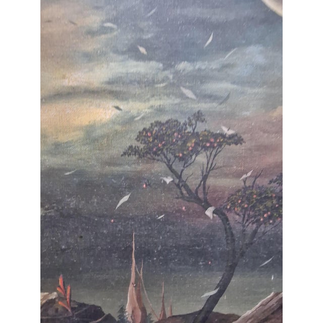 Gordon Faggeter, Surrealist Composition, 1974, Oil on Canvas For Sale - Image 4 of 8