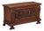 Walnut Chest with Baroque Carvings For Sale