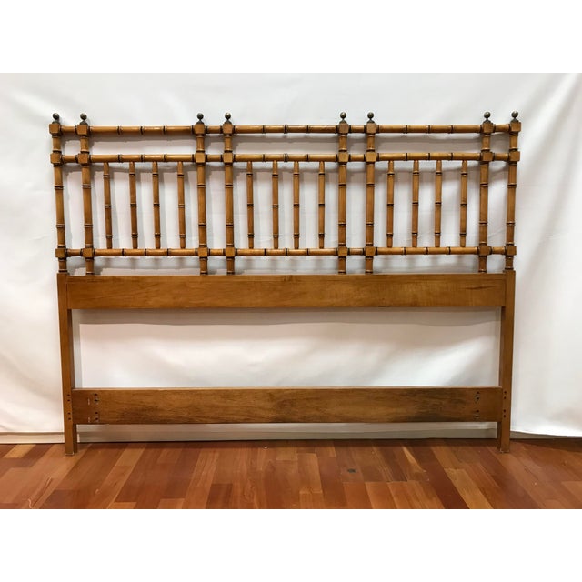 1960s Bamboo Queen/Full Size Headboard Chairish