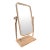 1970s Large Adjustable Lucite Makeup Vanity Mirror For Sale