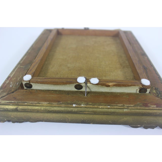 Vintage Floral Still Life Oil Painting in Gilt Wood Frame For Sale - Image 11 of 13