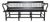 Antique Spindle Back Railway Bench For Sale
