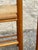 Late 20th Century Pair of Rush Seat Wood Bar Stools For Sale - Image 9 of 12