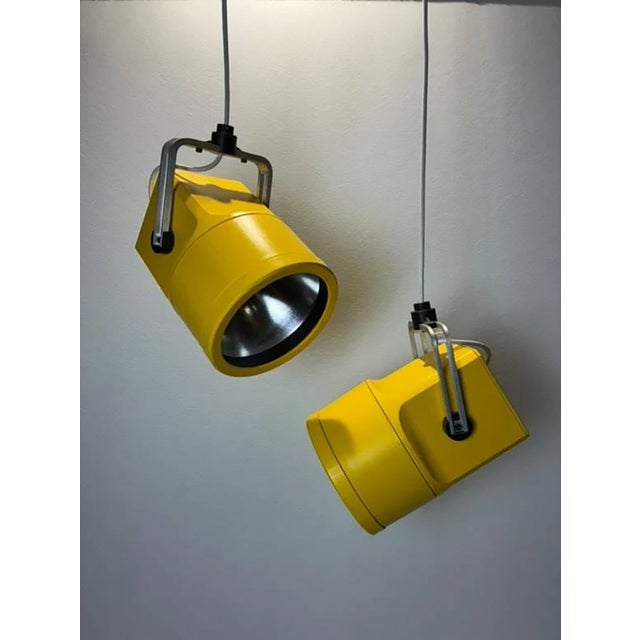 1950s Unispot Pendant Lamps by Bent Gantzel-Boysen for Louis Poulsen, 1970s, Set of 2 For Sale - Image 5 of 5