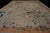 Beige Floral Antique Chinese Art Deco Rectangle Large 1920s Hand Knotted Rug For Sale - Image 9 of 12