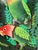 Vintage Hand-Painted Tropical Coastal Pedestal For Sale - Image 10 of 12