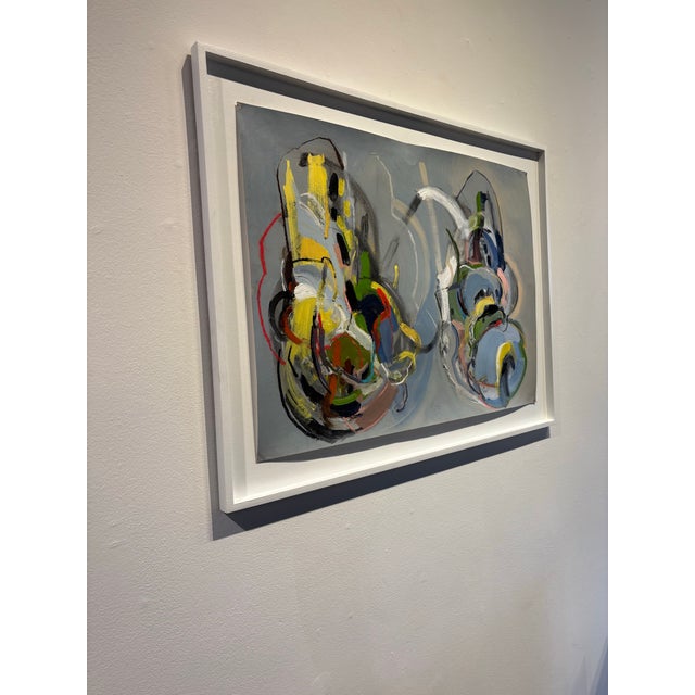 Melanie P. Brown With Eric Mahle Acrylic, charcoal, and pastel on paper 30 x 22