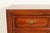 Thomasville Mid-Century Modern Hollywood Regency Campaign Walnut Highboy Dresser, 1970s For Sale - Image 9 of 17