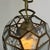 Art Deco Italian Revival Brass and Beveled Glass Lantern, 1970s For Sale - Image 11 of 18
