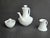 Ceramic 1970s Block Bidasoa Blanco Porcelain Coffee Set, 3 Pieces For Sale - Image 7 of 11