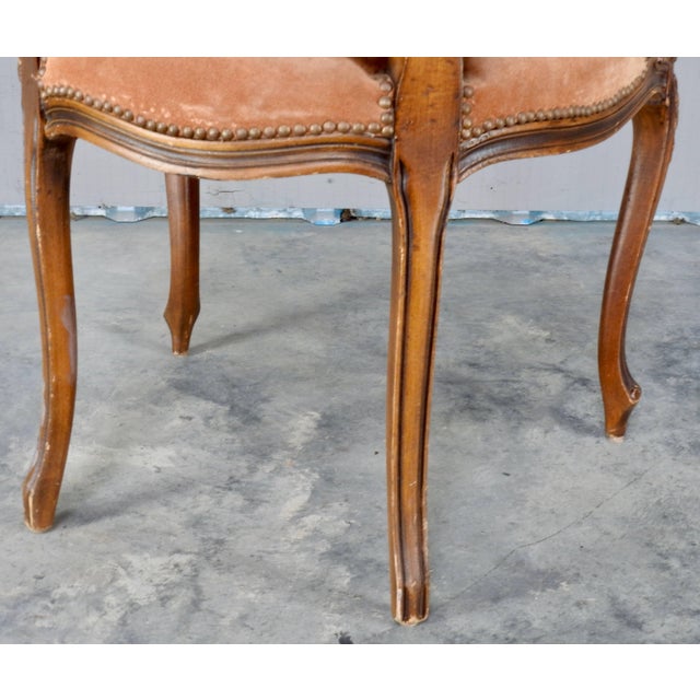 Early 20th Century French Caned Back Fauteuil Armchair For Sale - Image 10 of 11