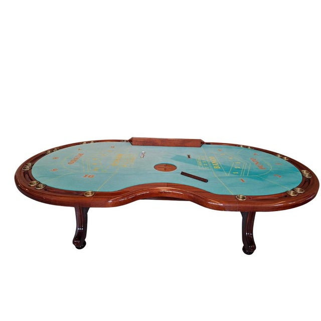 Punto Banco Gaming Table, 1980s For Sale - Image 3 of 12