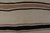 Mid 20th Century Turkish Vintage Kilim Rug With Ivory Field and Warm Brown Stripes For Sale - Image 5 of 12