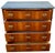 English Navy Military Chest of Drawers with Marble Top, 1960s For Sale - Image 4 of 8