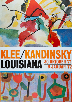 Klee et Kandinsky Poster after Vassily Kandinsky