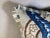 2020s Vintage Printed Linen Floral Pillow For Sale - Image 5 of 8