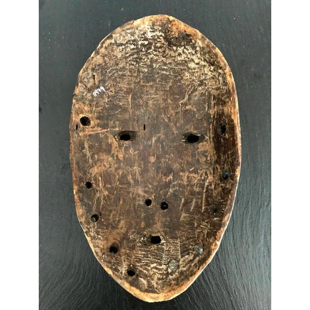 Lega Bwami Society Mask on Display Stand with Provenance For Sale - Image 9 of 11