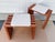Late 20th Century Scandinavian Modern Pine Slatted Benches With Shearling Cushions - A Pair For Sale - Image 5 of 13