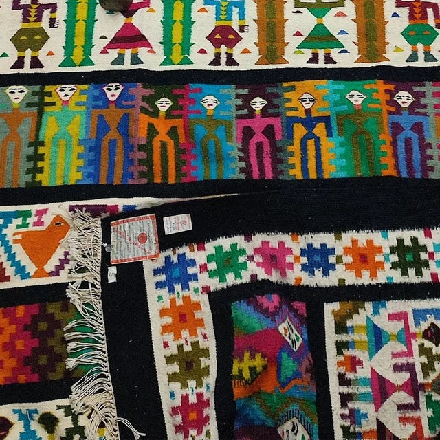 Modernist Tunisian Kilim Rug For Sale - Image 4 of 16