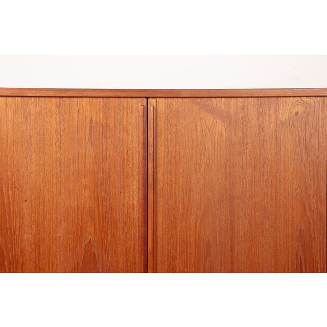 Wood Small Danish Teak Model 42 Sideboard by Kai Kristiansen for Feldballes Mobelfabrik, 1960s For Sale - Image 7 of 17