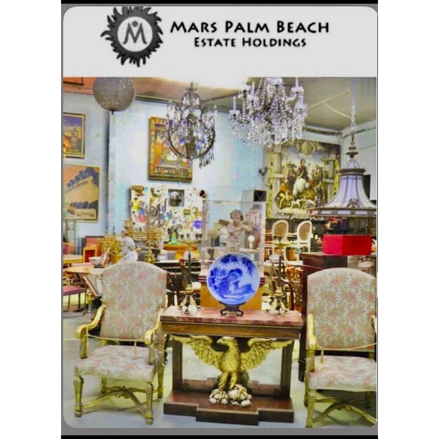 19th Century English Regency Style Rosewood Eagle Console Table For Sale - Image 11 of 12