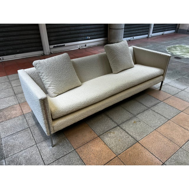 Pierre Paulin - 3-seater armchair model 442 - Artifort Edition, 1962 Original textile Dimensions: L 210 x D 80 x H 72....