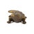 Antiqued Gold Crocodile Sculpture For Sale - Image 10 of 11
