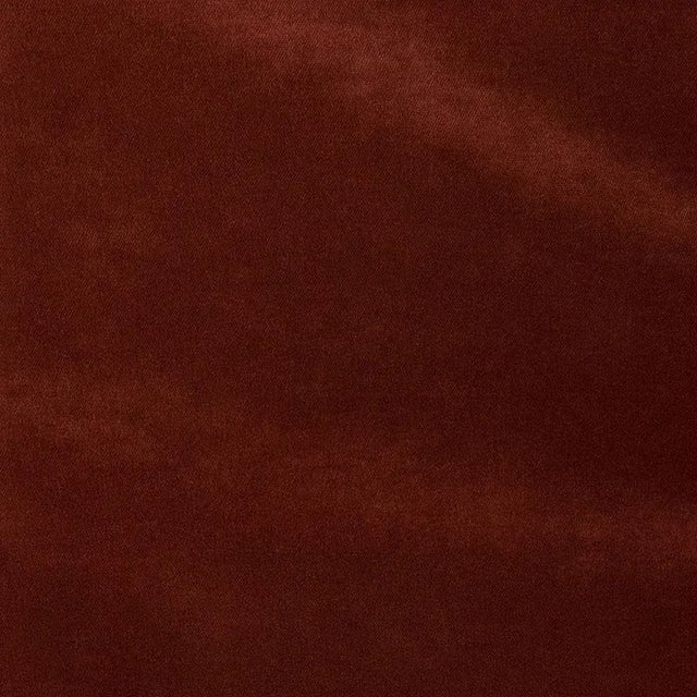 Transitional Sample - Schumacher Rocky Performance Velvet Fabric in Russet For Sale - Image 3 of 3