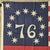 Vintage Bennington 76 Flag Bicentennial Americana Patriotic Folk Art Banner 36 X 24 For Sale In Los Angeles - Image 6 of 13